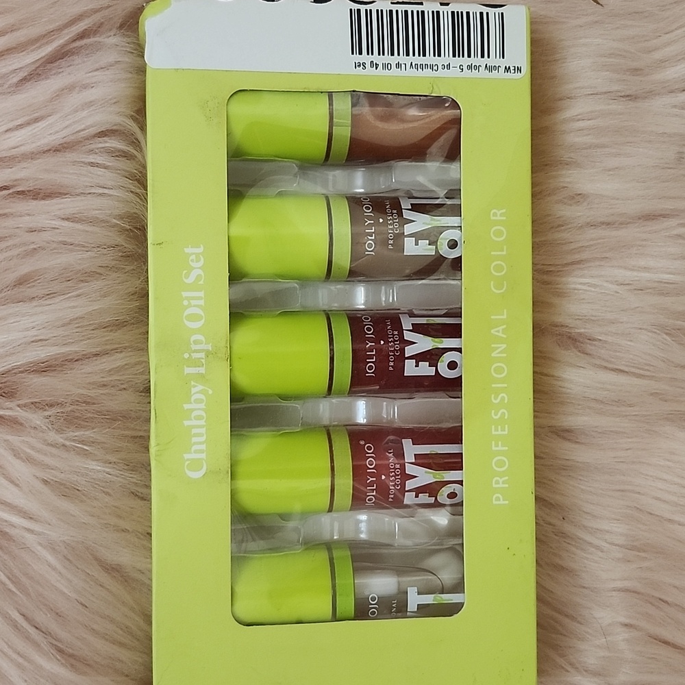 Brand New JOLLY JOJO 5PC CHUBBY LIP OIL SET💋